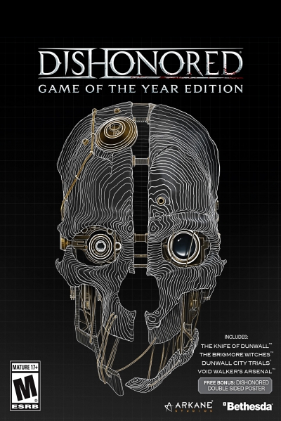 Obal hry Dishonored Game of the Year Edition