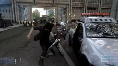 Screen ze hry Final Fantasy XV