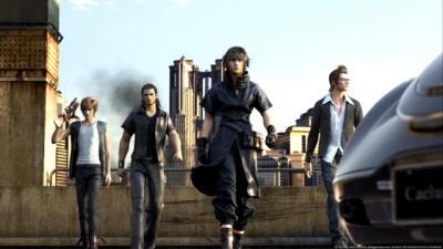 Screen ze hry Final Fantasy XV