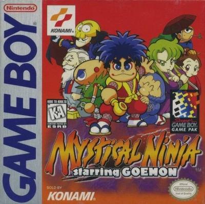 Artwork ke he Mystical Ninja: Starring Goemon