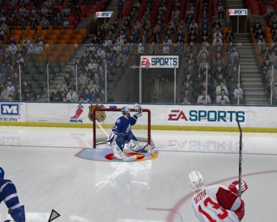 Screen ze hry NHL 2005