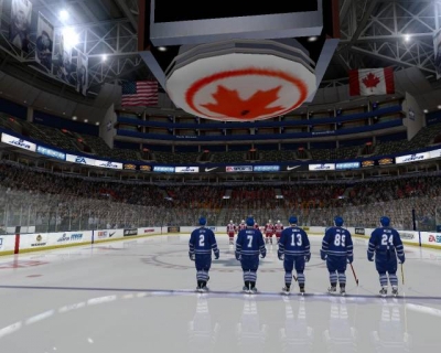 Screen ze hry NHL 2005
