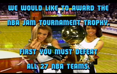 Screen ze hry NBA Jam: Tournament Edition