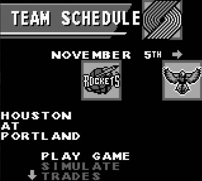 Screen ze hry NBA Live 96