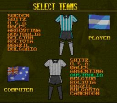 Screen ze hry Elite Soccer