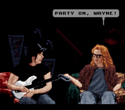 Screen ze hry Waynes World