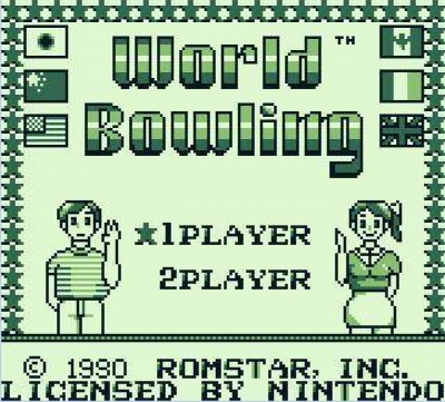 Screen ze hry World Bowling