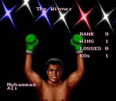 Screen ze hry Muhammad Ali: Heavyweight Boxing