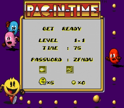 Screen ze hry Pac-in-Time