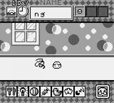 Screen ze hry Tamagotchi