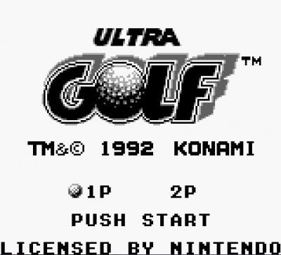 Screen ze hry Ultra Golf