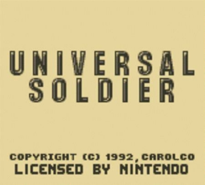 Screen ze hry Universal Soldier