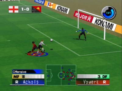 Screen ze hry International Superstar Soccer 2000