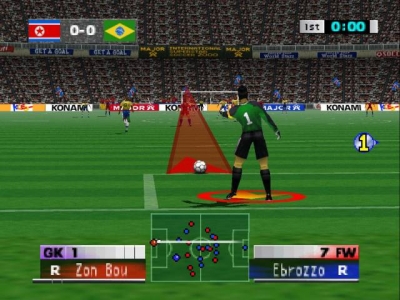 Screen ze hry International Superstar Soccer 2000