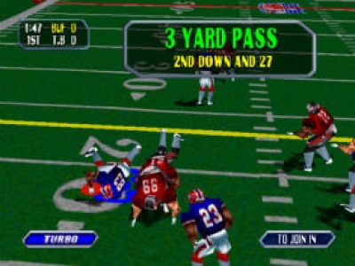 Screen ze hry NFL Blitz