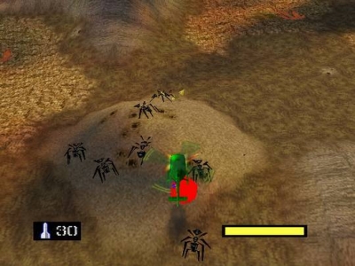 Screen ze hry Army Men: Air Combat