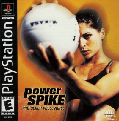 Artwork ke he Power Spike Pro Beach Volleyball