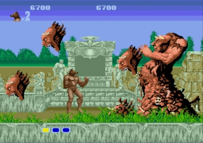 Screen ze hry Altered Beast