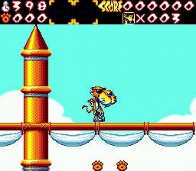 Screen ze hry Chester Cheetah: Wild Wild Quest