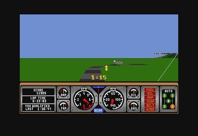 Screen ze hry Hard Drivin