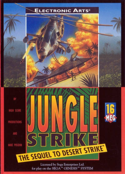 Obal hry Jungle Strike