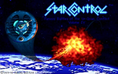 Screen ze hry Star Control