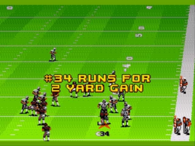 Screen ze hry John Madden Football 92