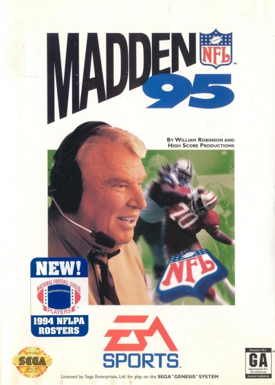 Obal hry Madden NFL 95