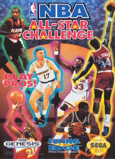 Obal hry NBA All-Star Challenge