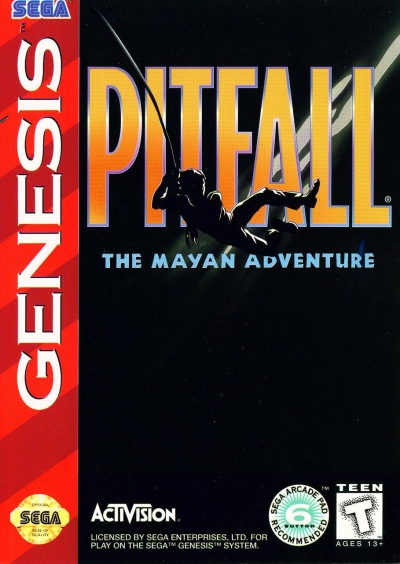 Obal hry Pitfall: The Mayan Adventure