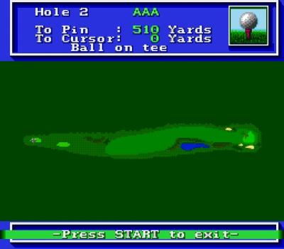 Screen ze hry PGA Tour Golf