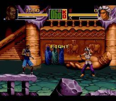 Screen ze hry Shaq Fu