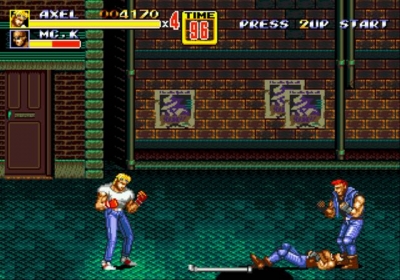 Screen ze hry Streets of Rage 2