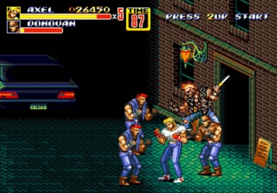 Screen ze hry Streets of Rage 2