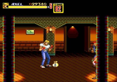 Screen ze hry Streets of Rage 2