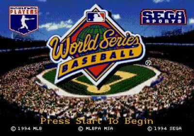 Screen ze hry World Series Baseball