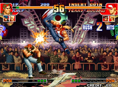 Screen ze hry The King of Fighters 97