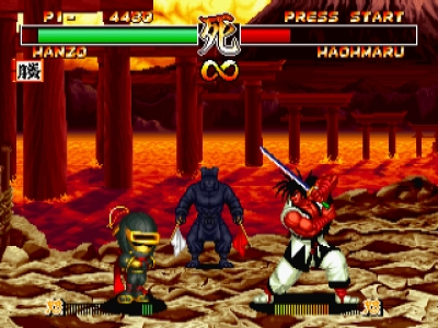 Screen ze hry Samurai Shodown II