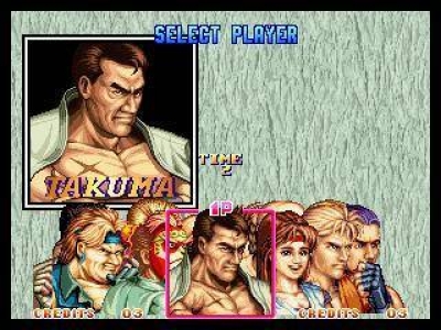 Screen ze hry Art of Fighting 2