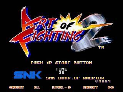 Screen ze hry Art of Fighting 2