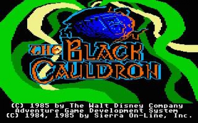 Screen ze hry Black Cauldron, The