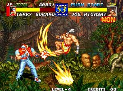 Screen ze hry Fatal Fury 3: Road to the Final Victory