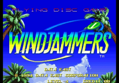 Screen ze hry WindJammers