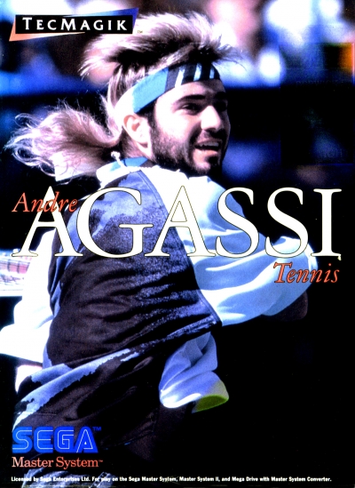 Obal hry Andre Agassi Tennis