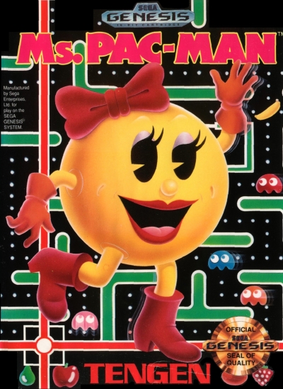 Obal hry Ms. Pac-Man