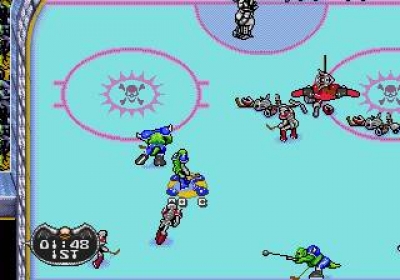 Screen ze hry Mutant League Hockey