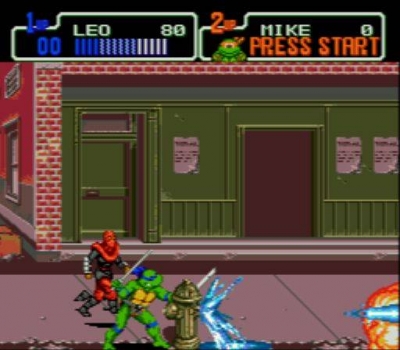 Screen ze hry Teenage Mutant Ninja Turtles: The Hyperstone Heist