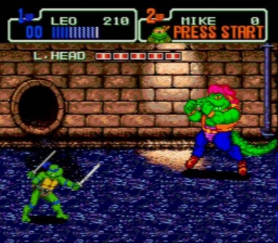 Screen ze hry Teenage Mutant Ninja Turtles: The Hyperstone Heist
