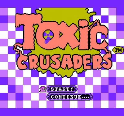 Screen ze hry Toxic Crusaders