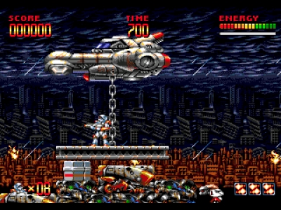 Screen ze hry Mega Turrican